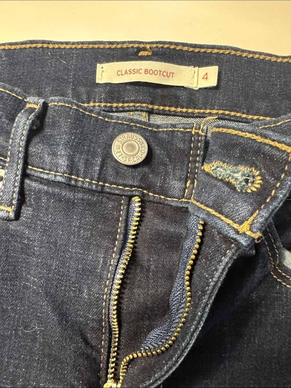 Levi's Women's Dark Indigo Boyfriend Jeans